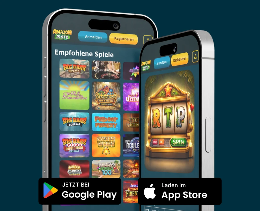 Amazon Slots Willkommensbonus 1.500€ und Freispiele